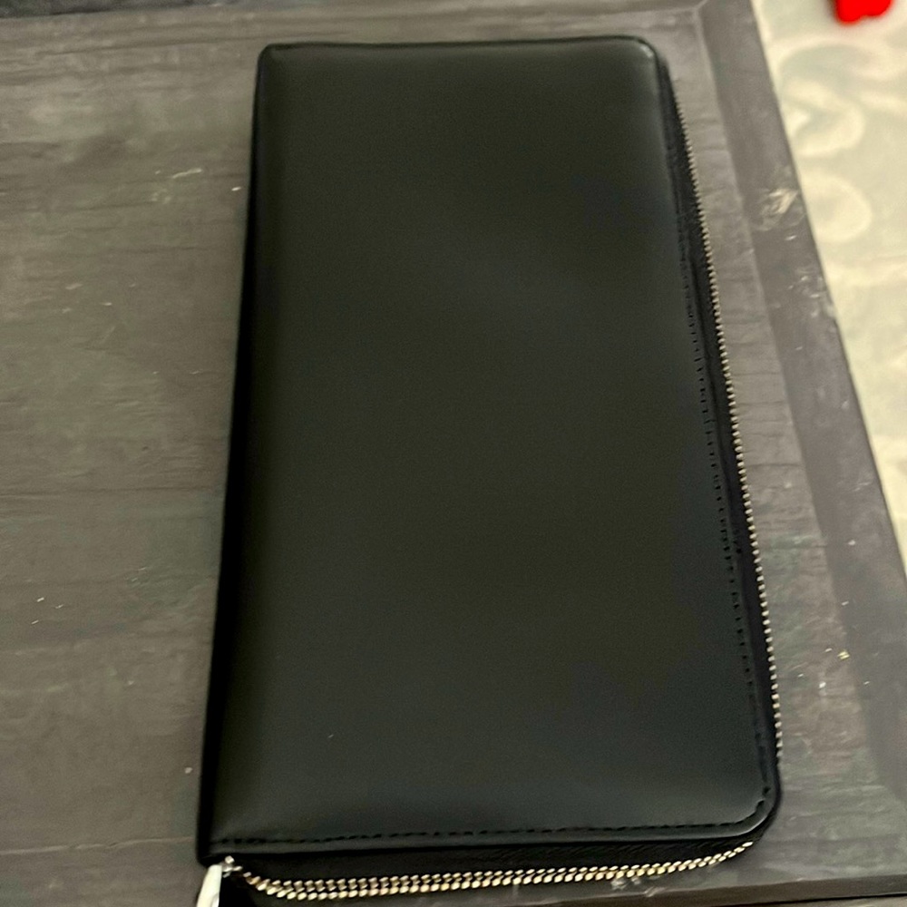 Italian Leather Black business/credit card holder.  Great fashionable accessory